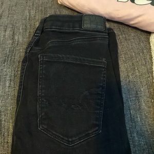 ✨AE destroyed curvy high-rise jegging